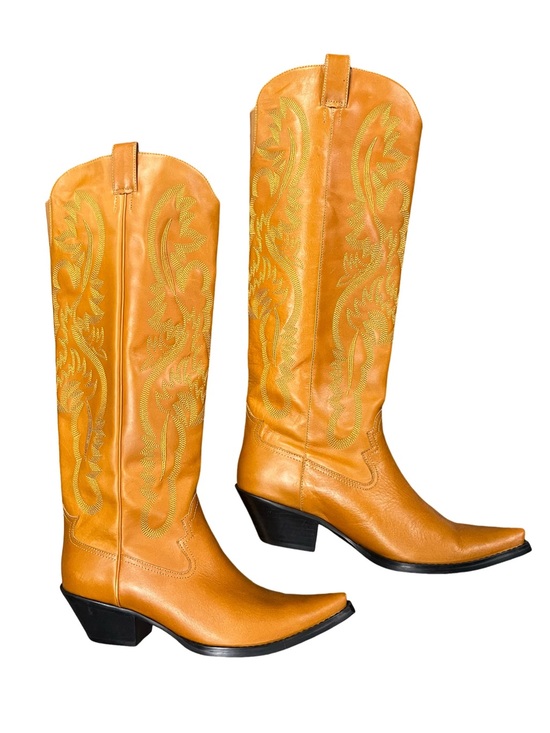 Jeffrey Campbell Shoes - JEFFREY CAMPBELL Leather Western Boots